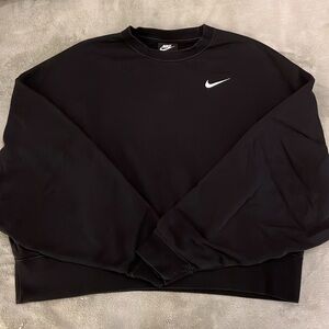 Nike Phoenix Fleece Crewneck Sweatshirt. Black. Size XS.
